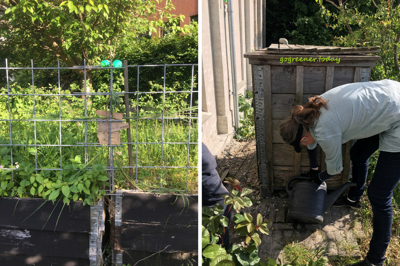 丹麥志工_樸門永續設計城市菜園Valbyhaven_雨水收集系統