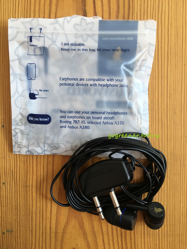 新加坡航空_可重複使用的耳機