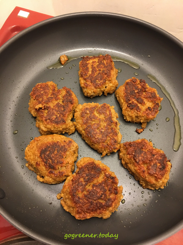 丹麥傳統美食fiskefrikadeller之vegan蔬食版