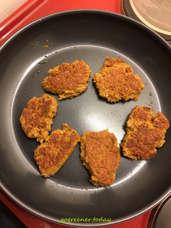 丹麥傳統美食fiskefrikadeller之vegan蔬食版