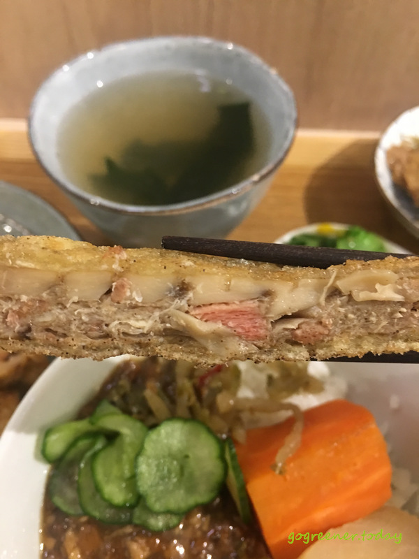 高雄蔬食餐廳_美蔬齋_招牌美蔬排
