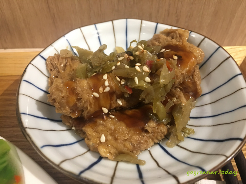 高雄蔬食餐廳_美蔬齋_滷潤豆包