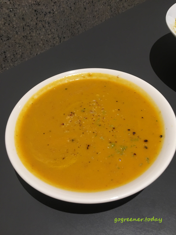 高雄vegan純素蔬食餐廳_木葉粗食_今日湯品南瓜濃湯