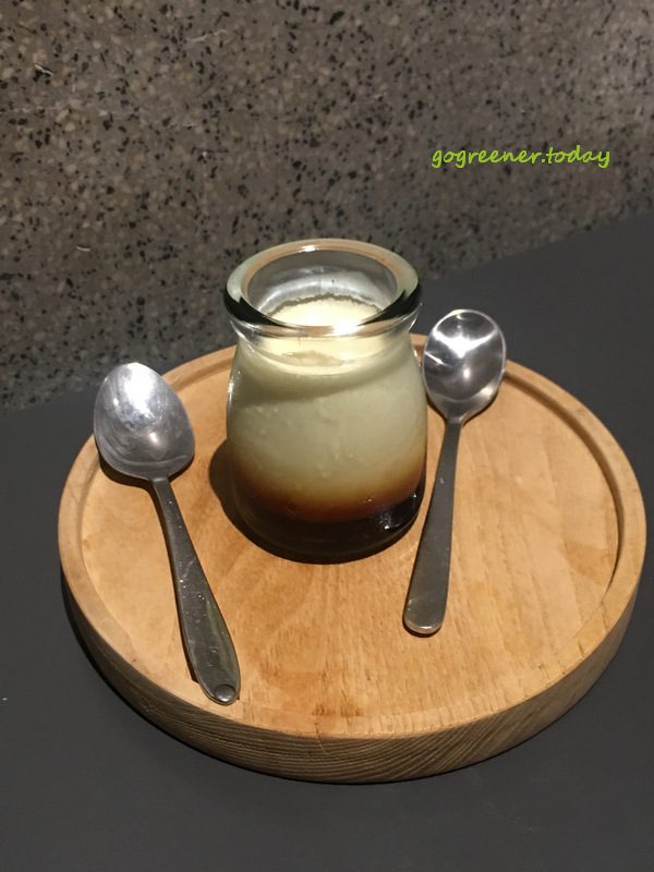 高雄vegan純素蔬食餐廳_木葉粗食_沒有雞蛋布丁