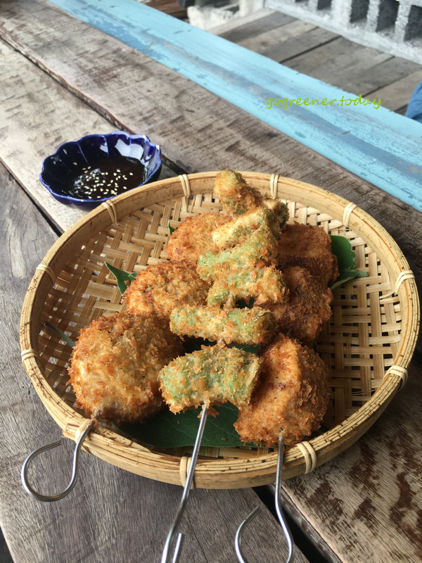 台東關山惣在生活_老屋新生_蔬菜串炸