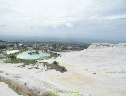 土耳其棉堡的旅行故事