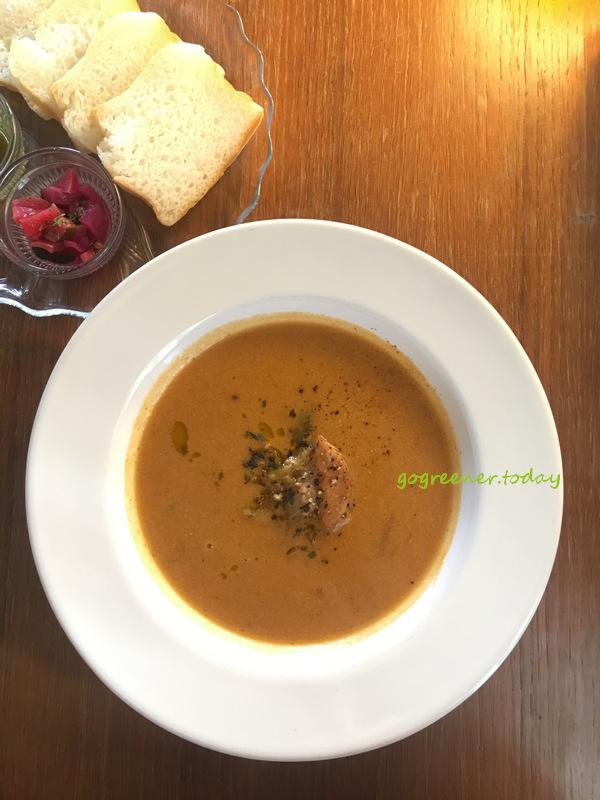 高雄龜時間_vegan純素無奶蛋_無麩質純米麵包+鹽麴蔬菜湯