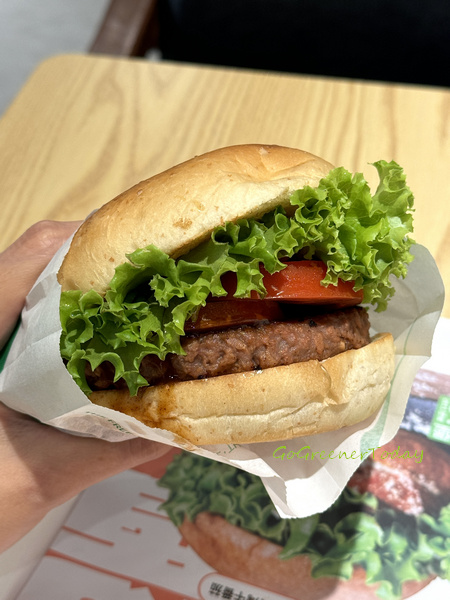樂檸漢堡_羅東公正店_蔬食漢堡_葷素共食