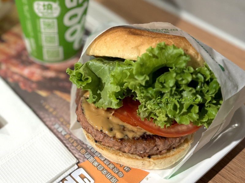 樂檸漢堡_羅東公正店_蔬食漢堡_葷素共食