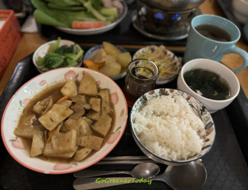 台東市區｜自家栽種有機食材的家常料理，美味純植麻油薑蔬食－杏容咖啡屋