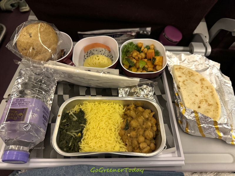 泰國飛丹麥_泰航第二餐VJML蔬食餐