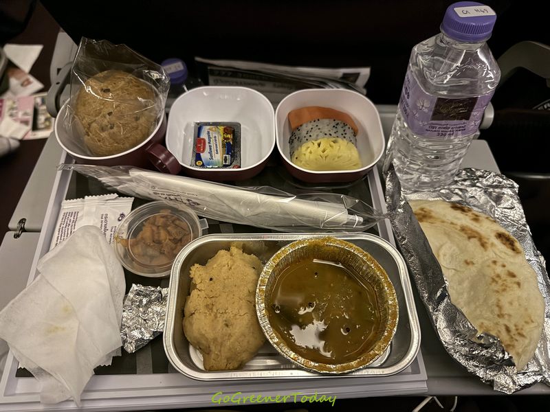 泰國飛丹麥_泰航第三餐VJML蔬食餐